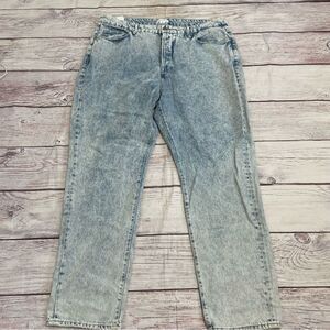 Good American Light Blue Straight Leg Jeans